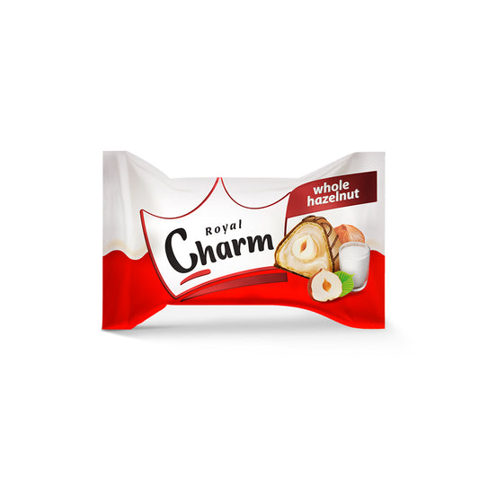 Sharm with whole hasselnut and nutcream