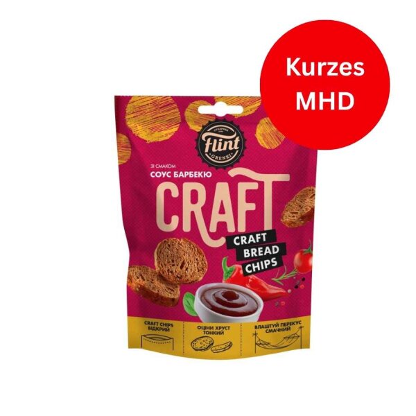 Flint Craft BBQ Rye-Wheat Croutons 80g
