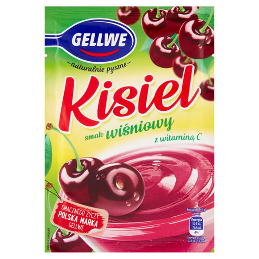 Gellwe Cherry Kissel with Vitamin C 38g