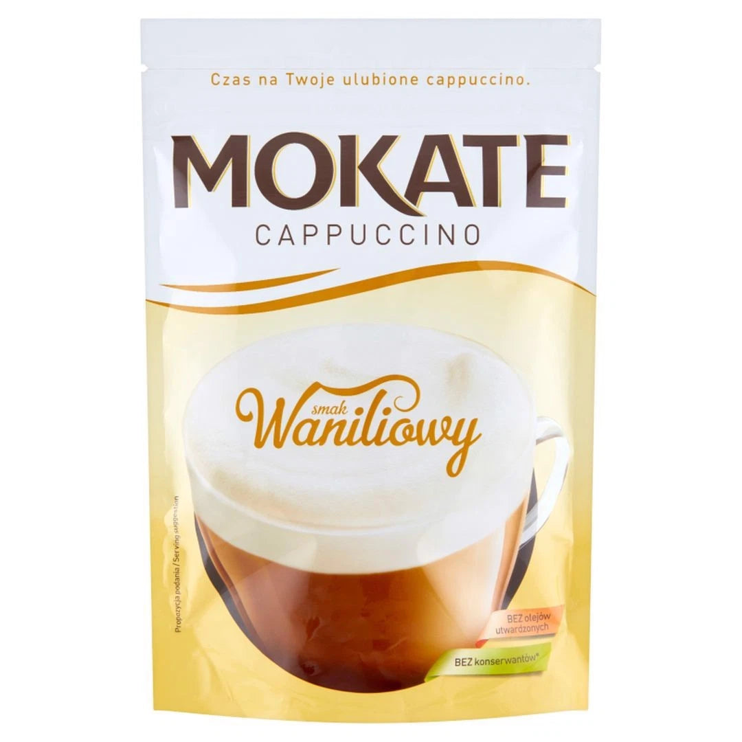 Mokate cappuccino Vanilla 110g