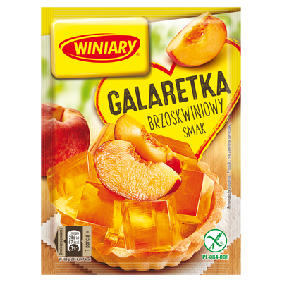 Winiary Peach Jelly Dessert 75g
