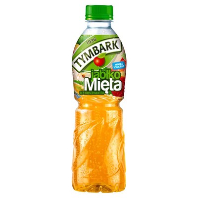 Tymbark apple and mint flavor 0.5l pant B