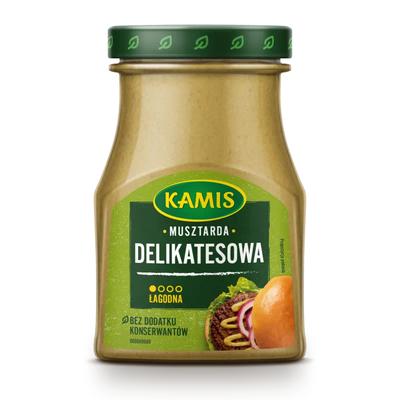 Kamis Musztarda Delikatesowa 185g