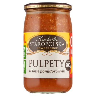 Kuchnia Staropolska Pulpety Meatballs 700g