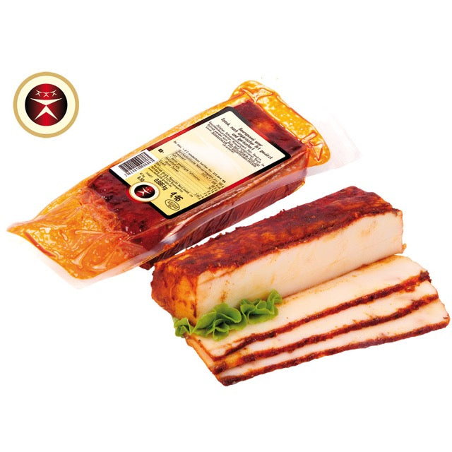 Spicy Pork Fat "Dymnoe", Smoked, S Standart