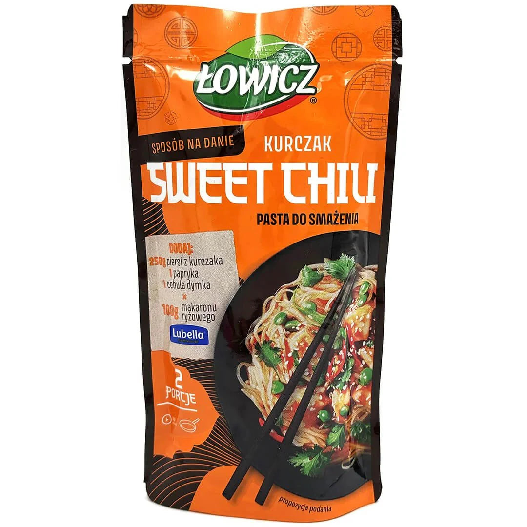 Łowicz Stir-Fry Sauce Paste Sweet Chili Chicken 100g