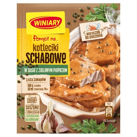 Winiary pork loin in sauce with green pepper 40g