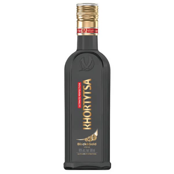 Vodka Khortytsa Black & Gold 40% 0,5L